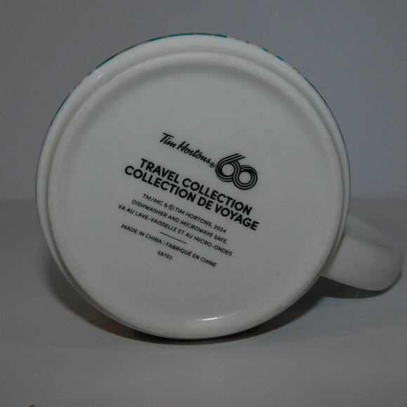 Tim Hortons Travel Collection Ontario Coffee Mug 60th Anniversary 2024 Deer - Picture 11 of 12